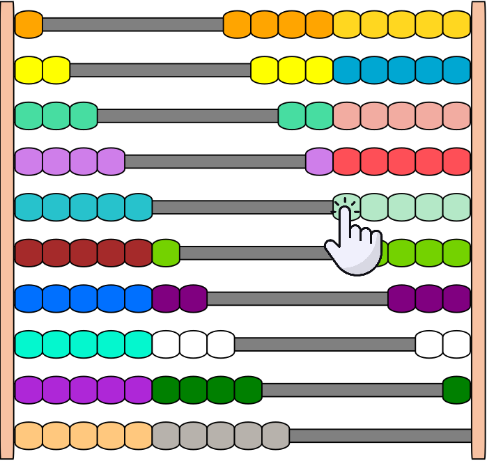 Simulador del ábaco online