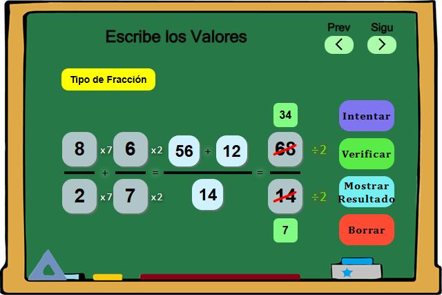 Practica Resolviendo Sumas de Fracciones Heterogéneas